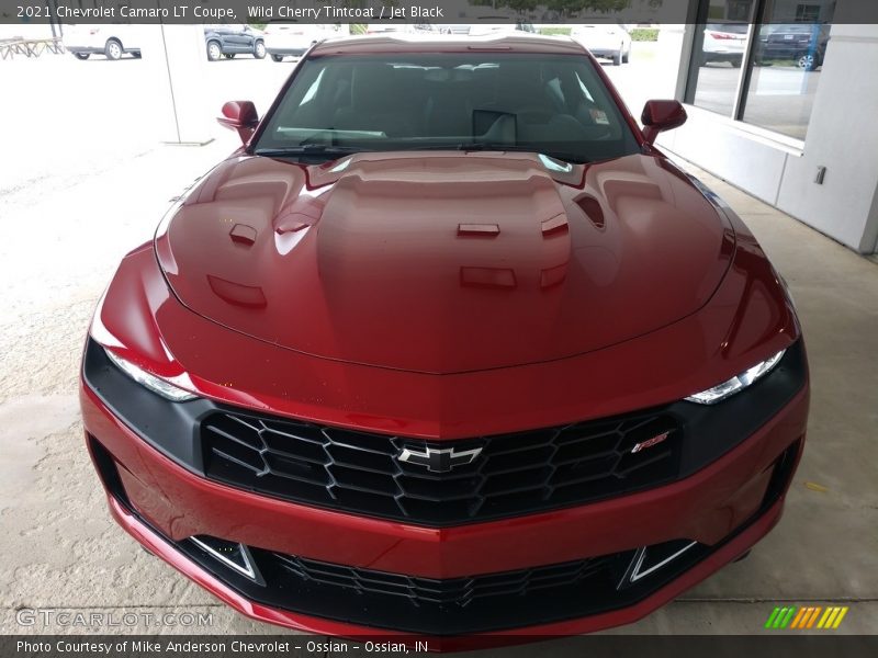 Wild Cherry Tintcoat / Jet Black 2021 Chevrolet Camaro LT Coupe