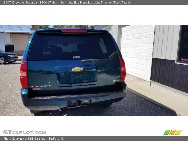 Bermuda Blue Metallic / Light Titanium/Dark Titanium 2007 Chevrolet Suburban 1500 LT 4x4
