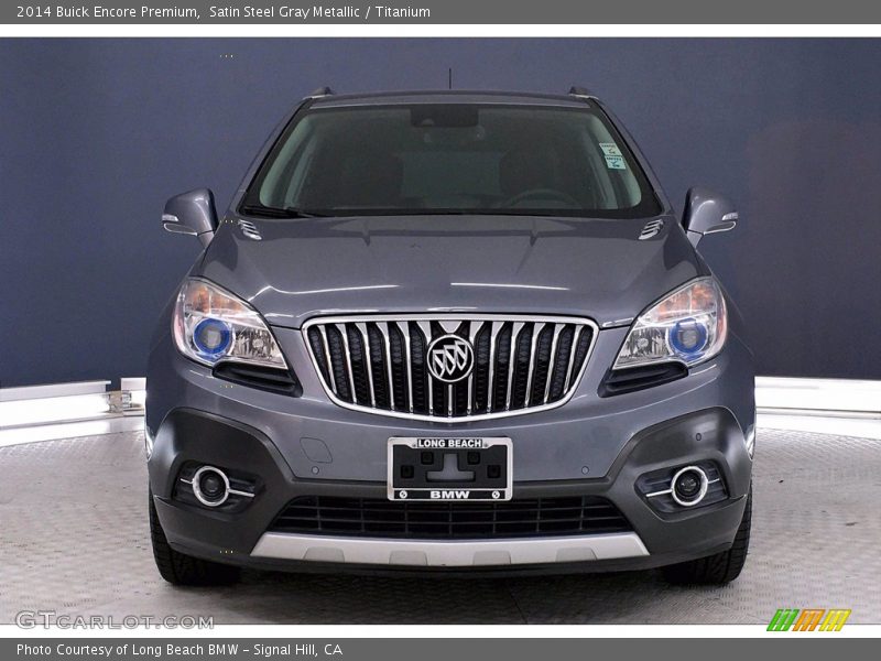 Satin Steel Gray Metallic / Titanium 2014 Buick Encore Premium