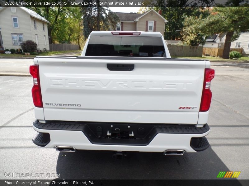 Summit White / Jet Black 2020 Chevrolet Silverado 1500 RST Crew Cab 4x4