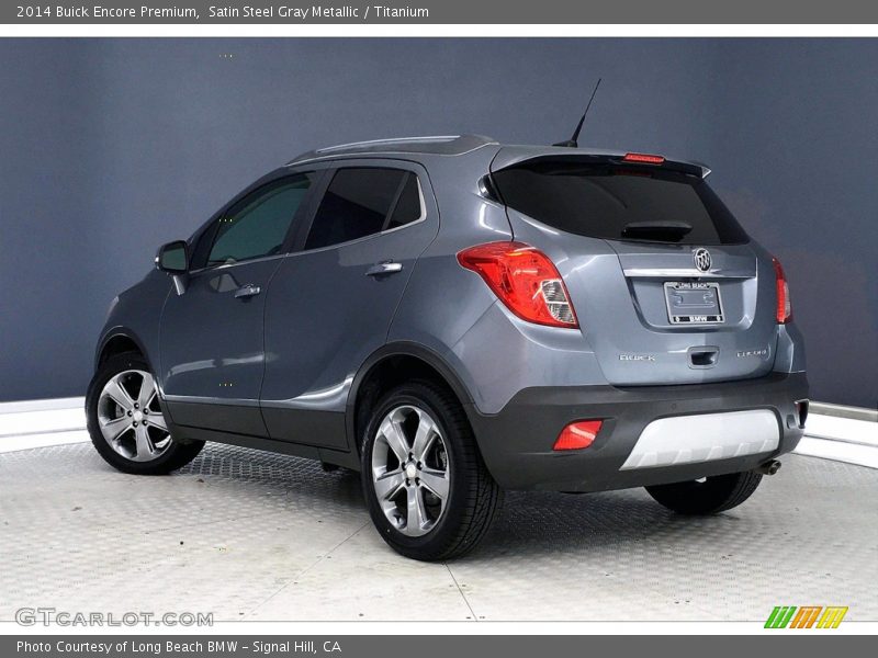 Satin Steel Gray Metallic / Titanium 2014 Buick Encore Premium