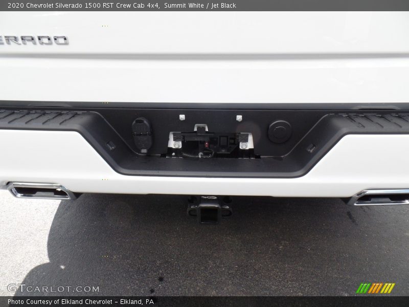Summit White / Jet Black 2020 Chevrolet Silverado 1500 RST Crew Cab 4x4