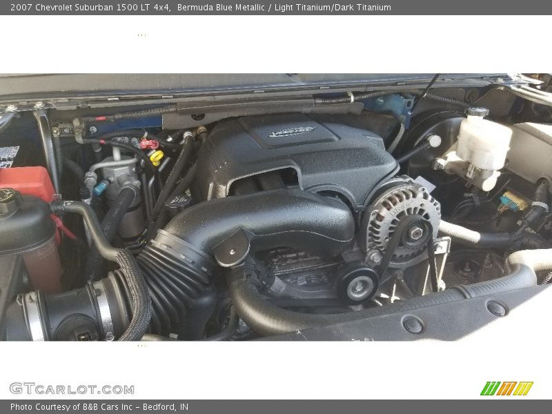 Bermuda Blue Metallic / Light Titanium/Dark Titanium 2007 Chevrolet Suburban 1500 LT 4x4