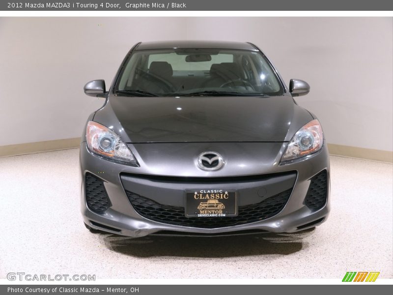 Graphite Mica / Black 2012 Mazda MAZDA3 i Touring 4 Door