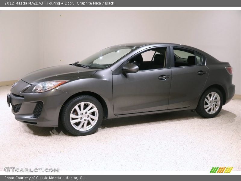 Graphite Mica / Black 2012 Mazda MAZDA3 i Touring 4 Door