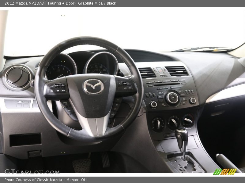 Graphite Mica / Black 2012 Mazda MAZDA3 i Touring 4 Door