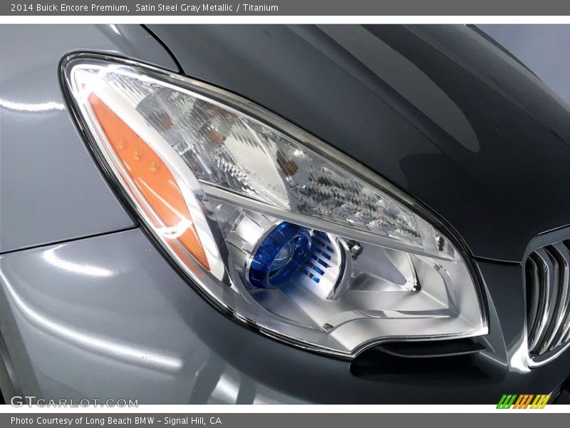 Satin Steel Gray Metallic / Titanium 2014 Buick Encore Premium