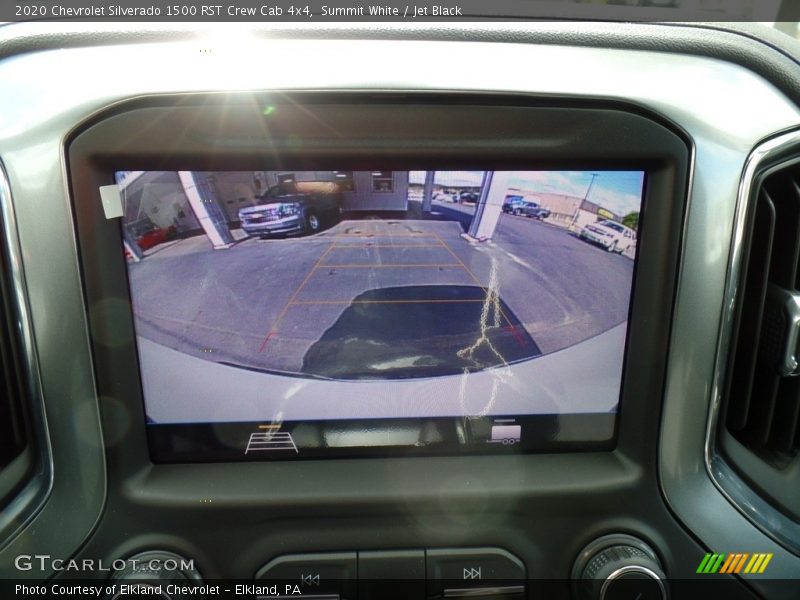 Summit White / Jet Black 2020 Chevrolet Silverado 1500 RST Crew Cab 4x4