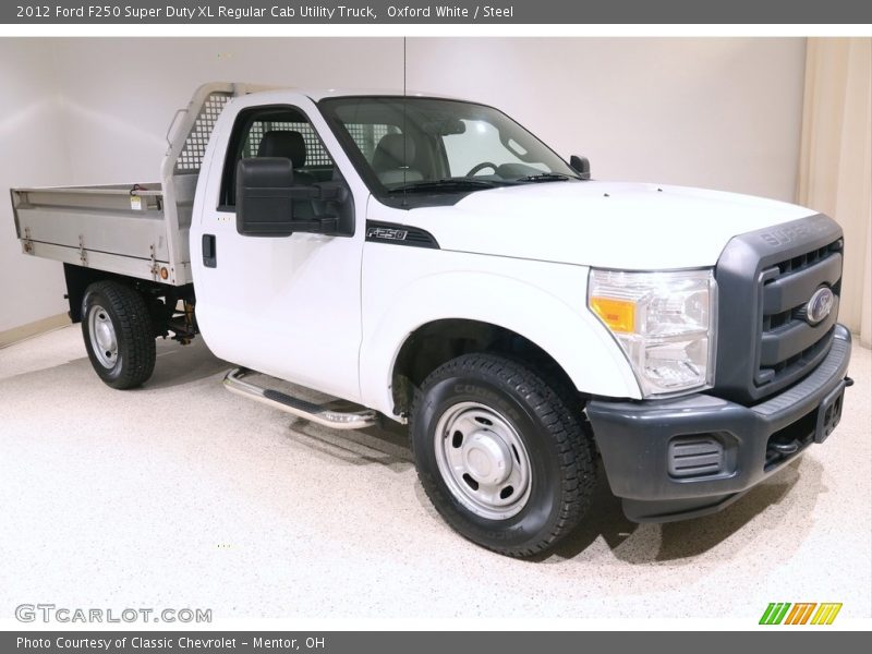 Oxford White / Steel 2012 Ford F250 Super Duty XL Regular Cab Utility Truck