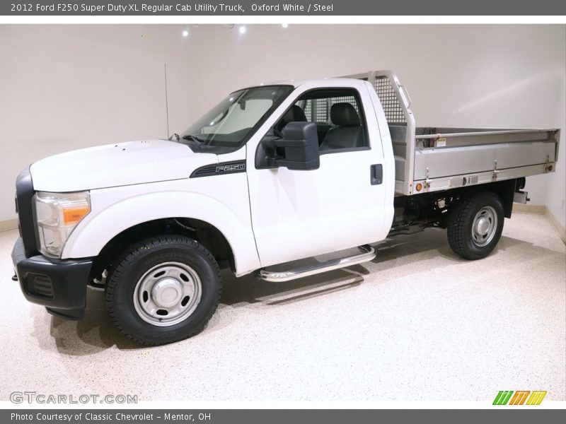 Oxford White / Steel 2012 Ford F250 Super Duty XL Regular Cab Utility Truck