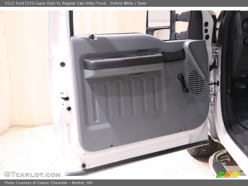 Oxford White / Steel 2012 Ford F250 Super Duty XL Regular Cab Utility Truck