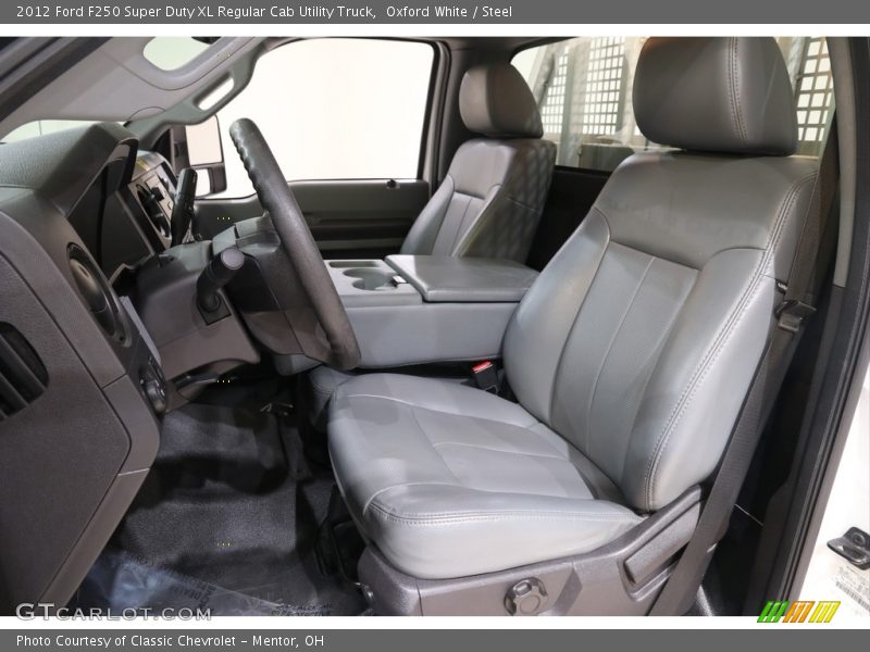 Oxford White / Steel 2012 Ford F250 Super Duty XL Regular Cab Utility Truck
