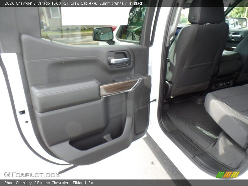 Summit White / Jet Black 2020 Chevrolet Silverado 1500 RST Crew Cab 4x4