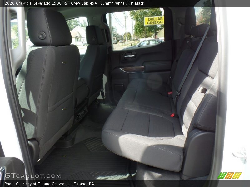 Summit White / Jet Black 2020 Chevrolet Silverado 1500 RST Crew Cab 4x4