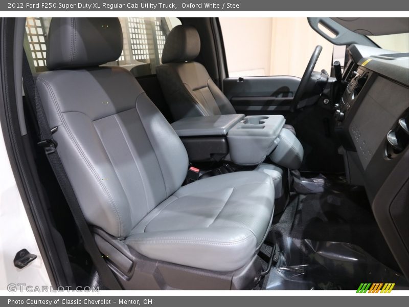 Oxford White / Steel 2012 Ford F250 Super Duty XL Regular Cab Utility Truck