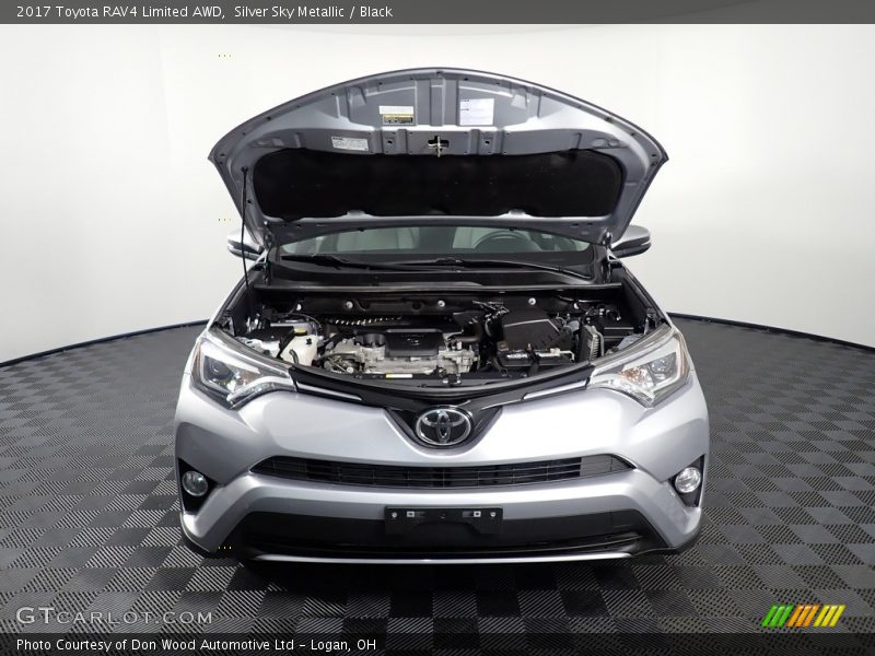 Silver Sky Metallic / Black 2017 Toyota RAV4 Limited AWD