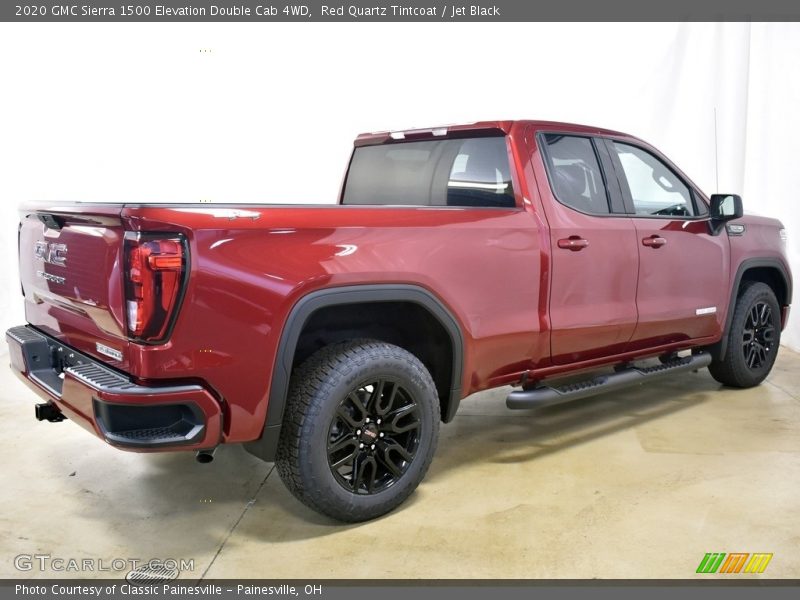 Red Quartz Tintcoat / Jet Black 2020 GMC Sierra 1500 Elevation Double Cab 4WD