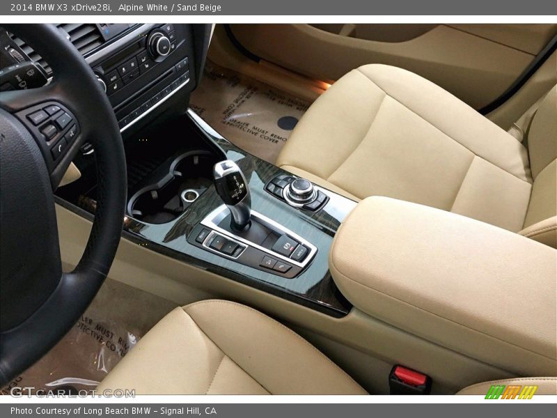 Alpine White / Sand Beige 2014 BMW X3 xDrive28i