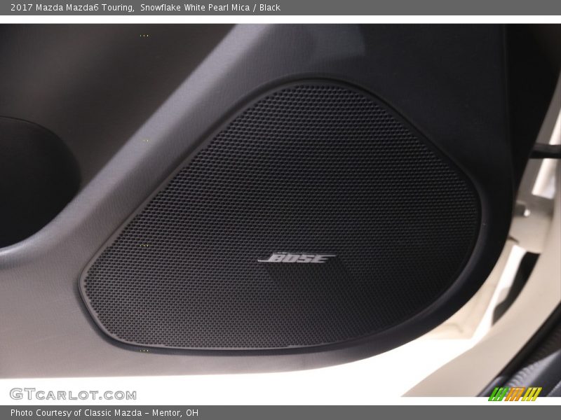 Snowflake White Pearl Mica / Black 2017 Mazda Mazda6 Touring