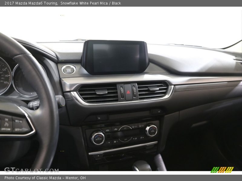 Snowflake White Pearl Mica / Black 2017 Mazda Mazda6 Touring