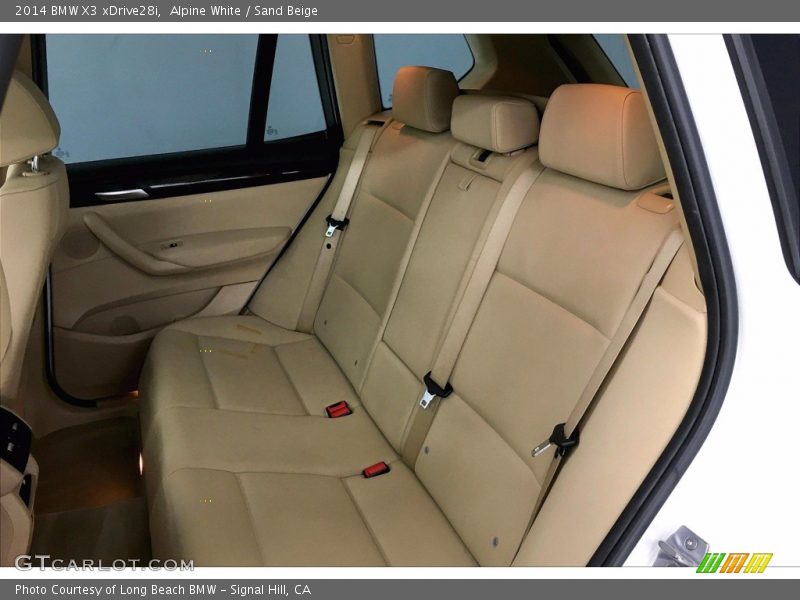 Alpine White / Sand Beige 2014 BMW X3 xDrive28i