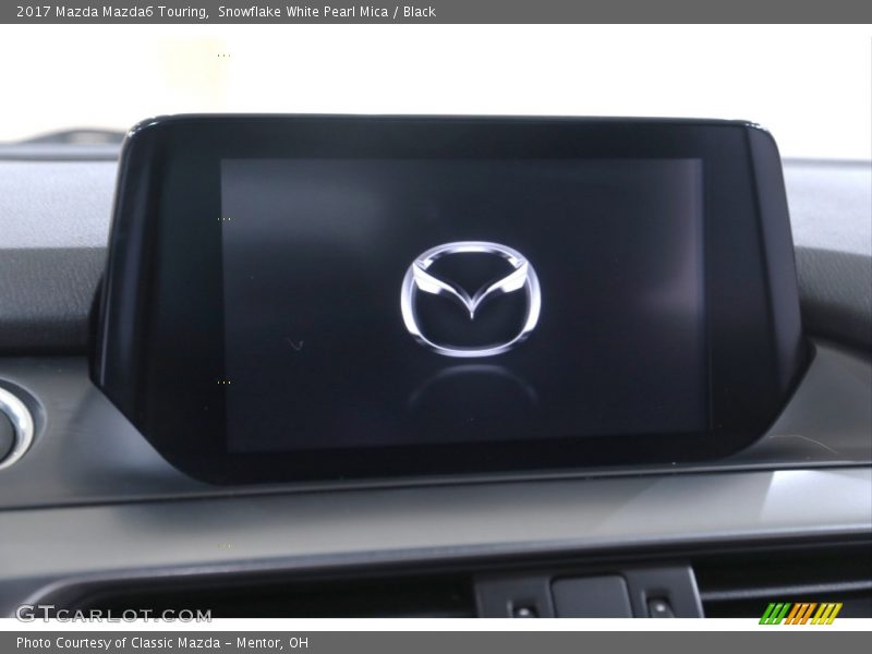 Snowflake White Pearl Mica / Black 2017 Mazda Mazda6 Touring