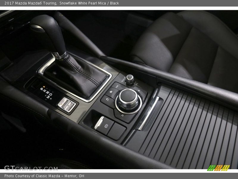 Snowflake White Pearl Mica / Black 2017 Mazda Mazda6 Touring
