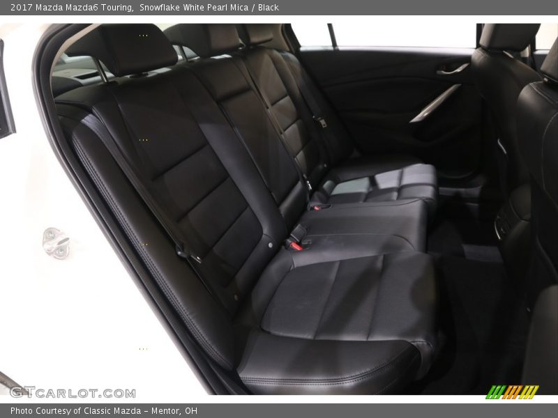 Snowflake White Pearl Mica / Black 2017 Mazda Mazda6 Touring