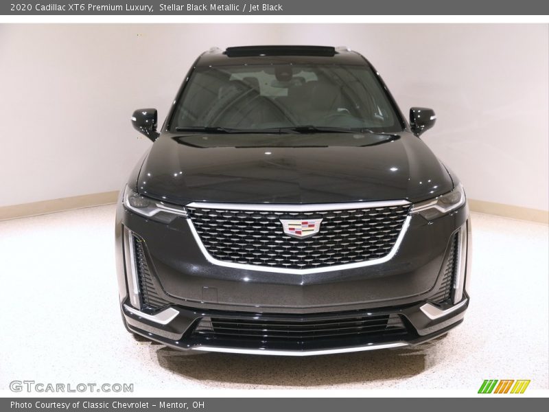 Stellar Black Metallic / Jet Black 2020 Cadillac XT6 Premium Luxury