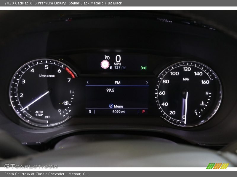  2020 XT6 Premium Luxury Premium Luxury Gauges