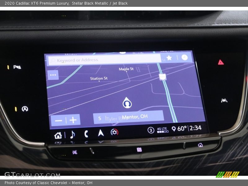 Navigation of 2020 XT6 Premium Luxury