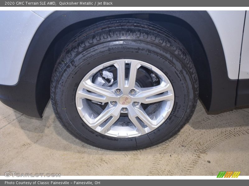 Quicksilver Metallic / Jet Black 2020 GMC Terrain SLE AWD