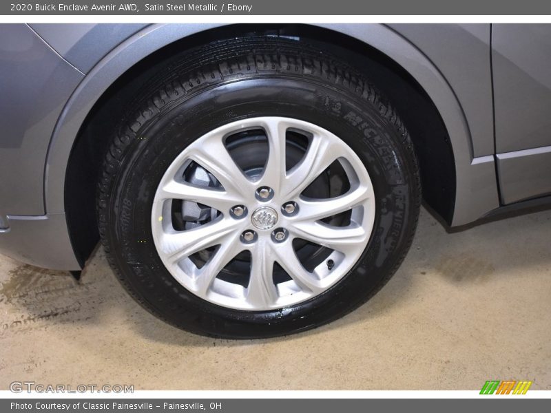 Satin Steel Metallic / Ebony 2020 Buick Enclave Avenir AWD