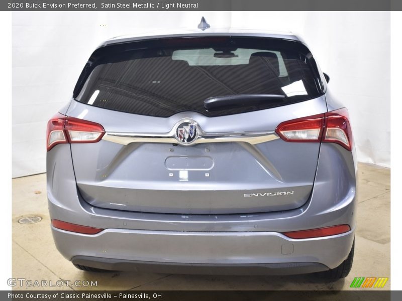 Satin Steel Metallic / Light Neutral 2020 Buick Envision Preferred