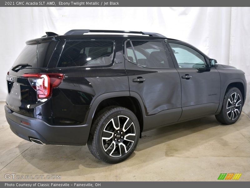 Ebony Twilight Metallic / Jet Black 2021 GMC Acadia SLT AWD