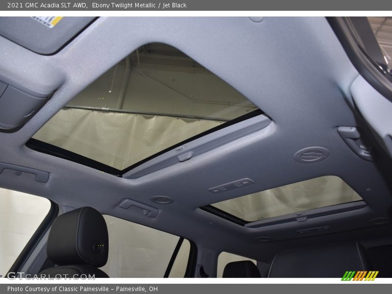 Ebony Twilight Metallic / Jet Black 2021 GMC Acadia SLT AWD