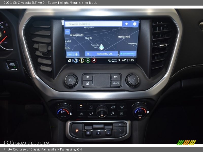 Ebony Twilight Metallic / Jet Black 2021 GMC Acadia SLT AWD