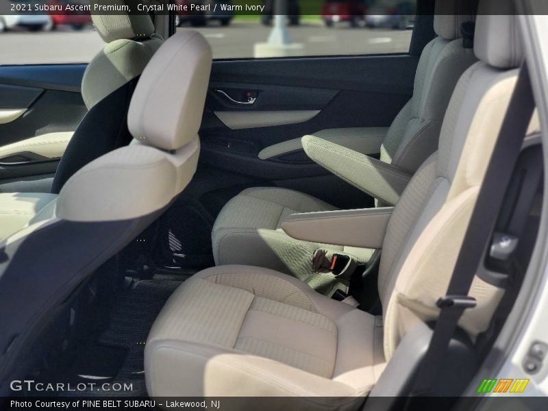 Crystal White Pearl / Warm Ivory 2021 Subaru Ascent Premium