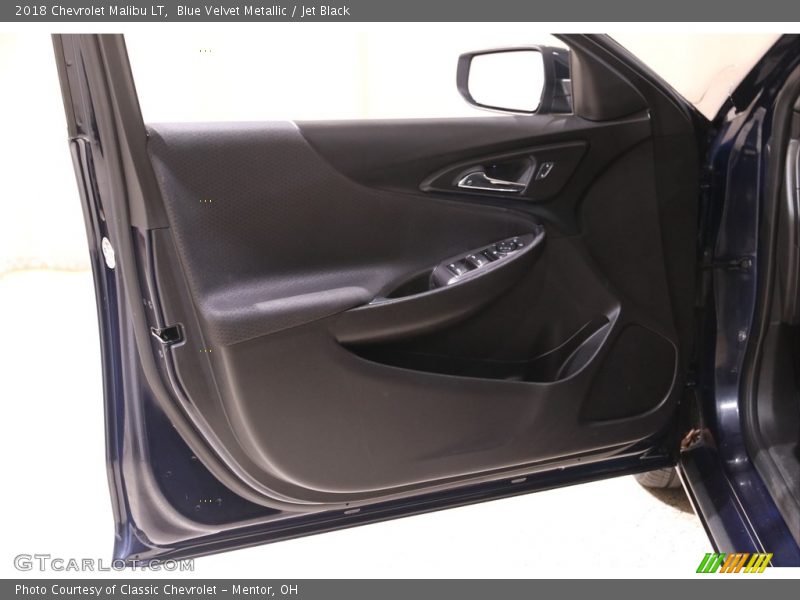 Blue Velvet Metallic / Jet Black 2018 Chevrolet Malibu LT