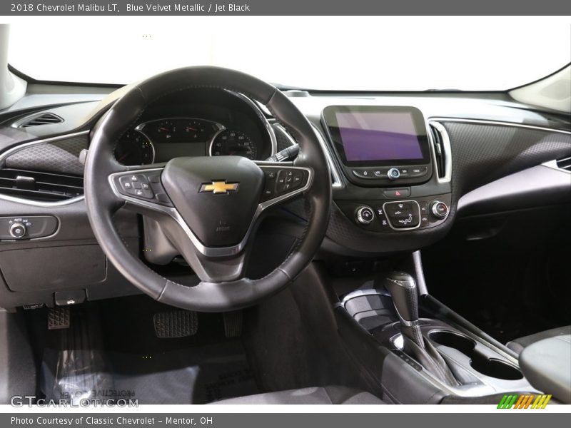 Blue Velvet Metallic / Jet Black 2018 Chevrolet Malibu LT