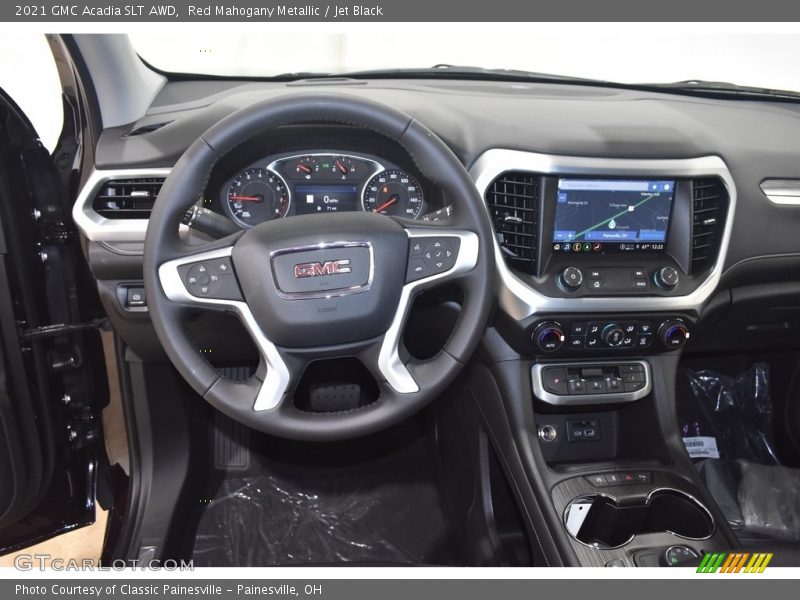 Red Mahogany Metallic / Jet Black 2021 GMC Acadia SLT AWD