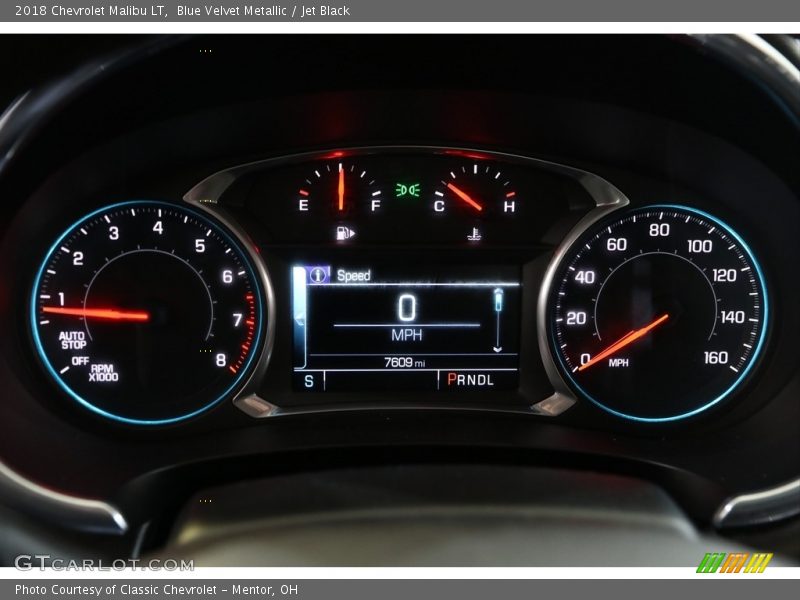 Blue Velvet Metallic / Jet Black 2018 Chevrolet Malibu LT