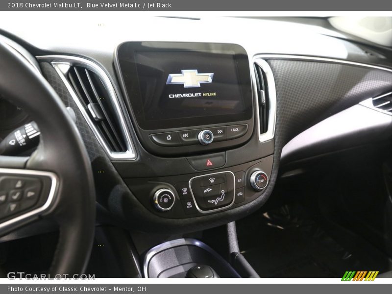 Blue Velvet Metallic / Jet Black 2018 Chevrolet Malibu LT