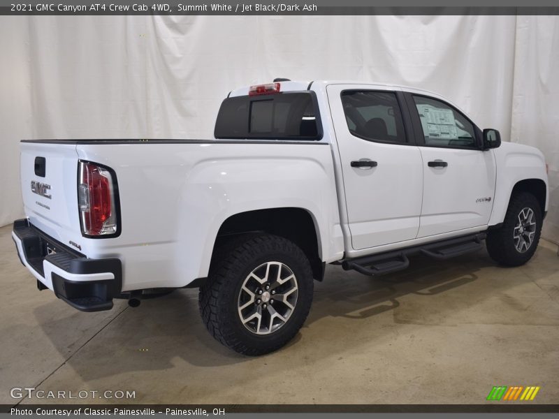 Summit White / Jet Black/Dark Ash 2021 GMC Canyon AT4 Crew Cab 4WD