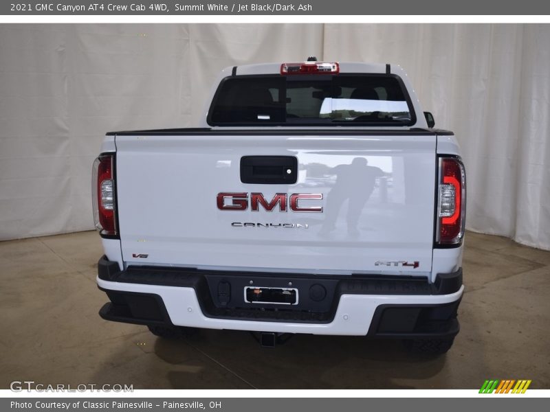 Summit White / Jet Black/Dark Ash 2021 GMC Canyon AT4 Crew Cab 4WD