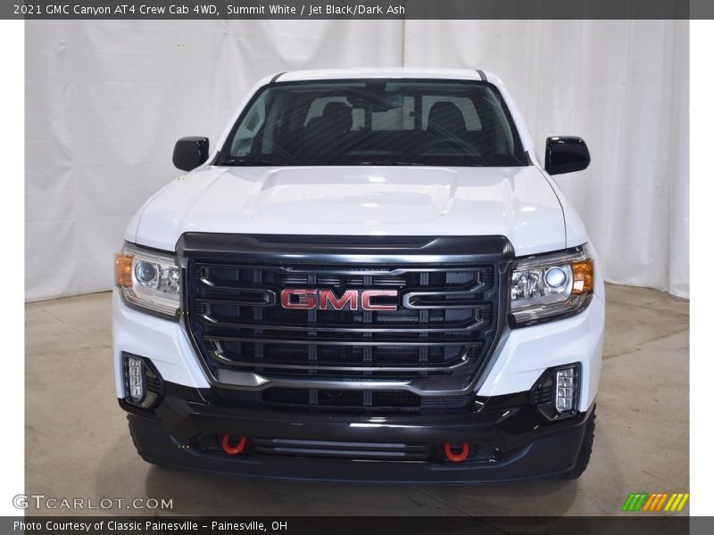 Summit White / Jet Black/Dark Ash 2021 GMC Canyon AT4 Crew Cab 4WD