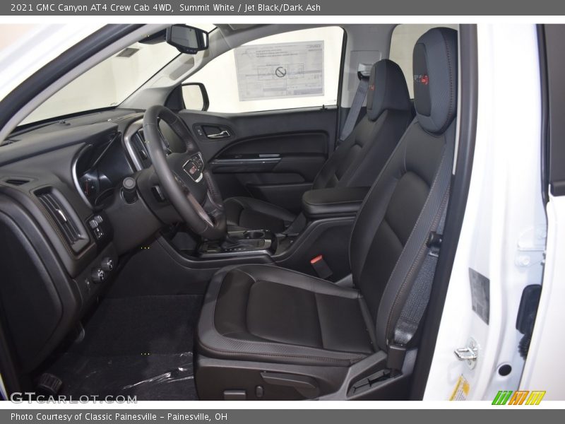 Summit White / Jet Black/Dark Ash 2021 GMC Canyon AT4 Crew Cab 4WD