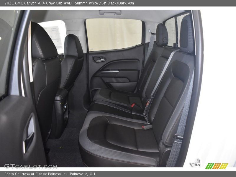 Summit White / Jet Black/Dark Ash 2021 GMC Canyon AT4 Crew Cab 4WD