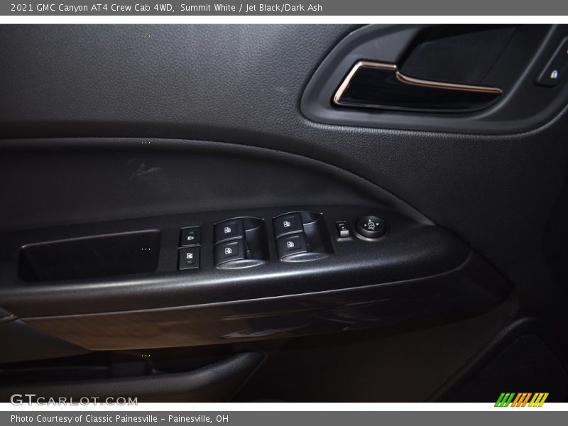 Summit White / Jet Black/Dark Ash 2021 GMC Canyon AT4 Crew Cab 4WD