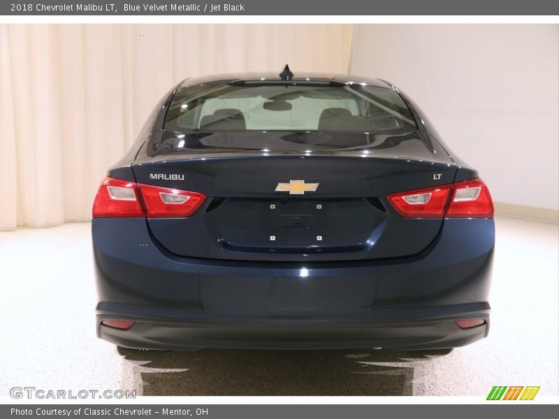 Blue Velvet Metallic / Jet Black 2018 Chevrolet Malibu LT